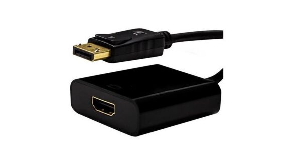 DYNAMIX DisplayPort to HDMI Active Cable Converter.