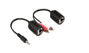 Audio Baluns Extender over Cat 5&6 -either RCA or 3.5mm - Image 1