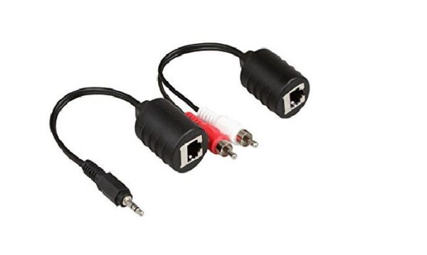 Audio Baluns Extender over Cat 5&6 -either RCA or 3.5mm
