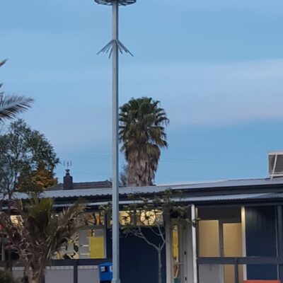 Outdoor Security Speaker Pole