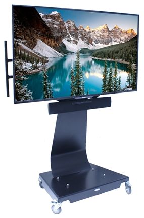 Slimline Executive TV Trolley TY35c