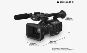 Panasonic HC-X1 4K 60p/50p Professional Camcorder - Image 1