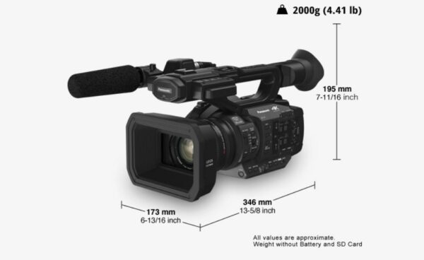 Panasonic HC-X1 4K 60p/50p Professional Camcorder