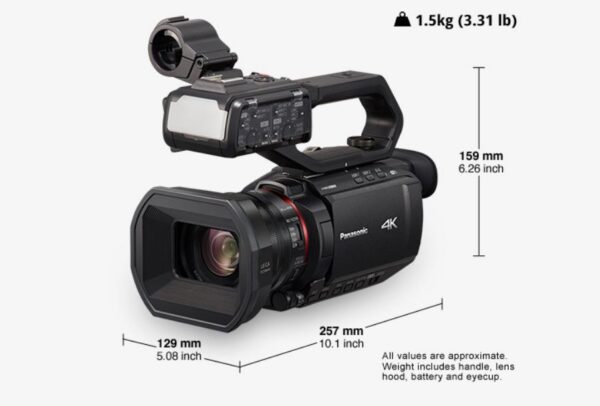 Panasonic HC-X2000GC 4K 60p Camcorder
