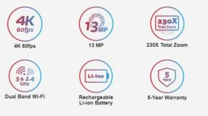 AVerVision M70W Mechanical Arm Wireless Visualiser - Image 3