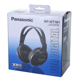 Panasonic RP-HT161E-K Over Ear Headphone - Image 3