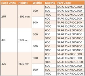 Argent 10 Series Lite Network Server Cabinets - Image 4
