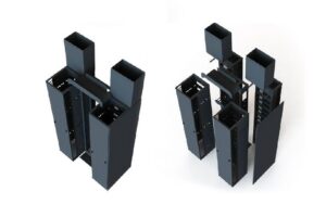 Argent 40 Series Open Frame Data Racks - Image 1