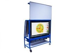 50" Learning Station C/W Tote Tray. - Image 4