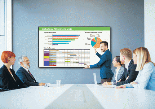 Sharp 43" Commercial Display