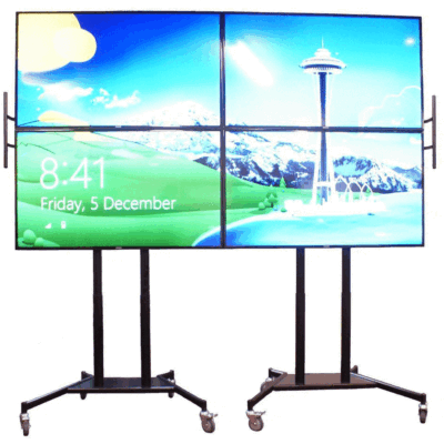 Custom Designed Video Wall Trolleys