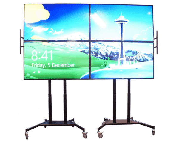 Custom Designed Video Wall Trolleys